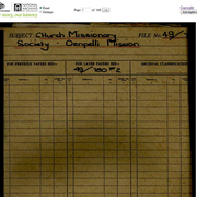 Church Missionary Society - Oenpelli Mission (1949 - 1953)